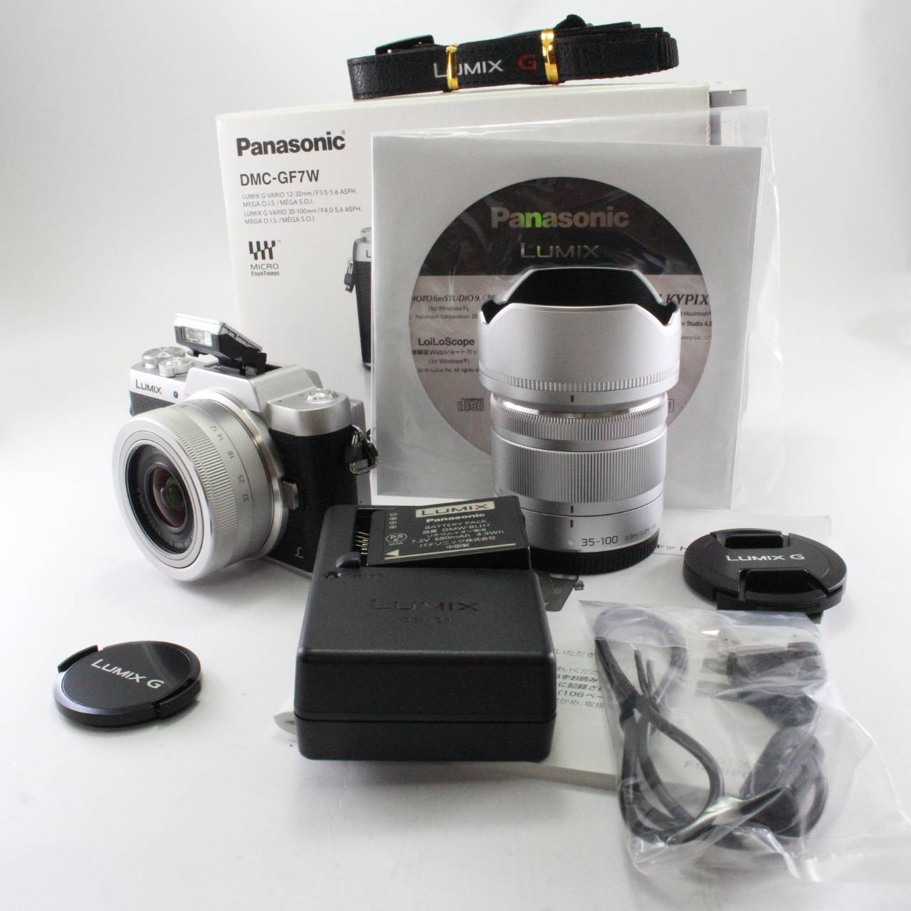 楽天市場】LUMIX DMC-GF7W ダブルズームレンズキットの通販