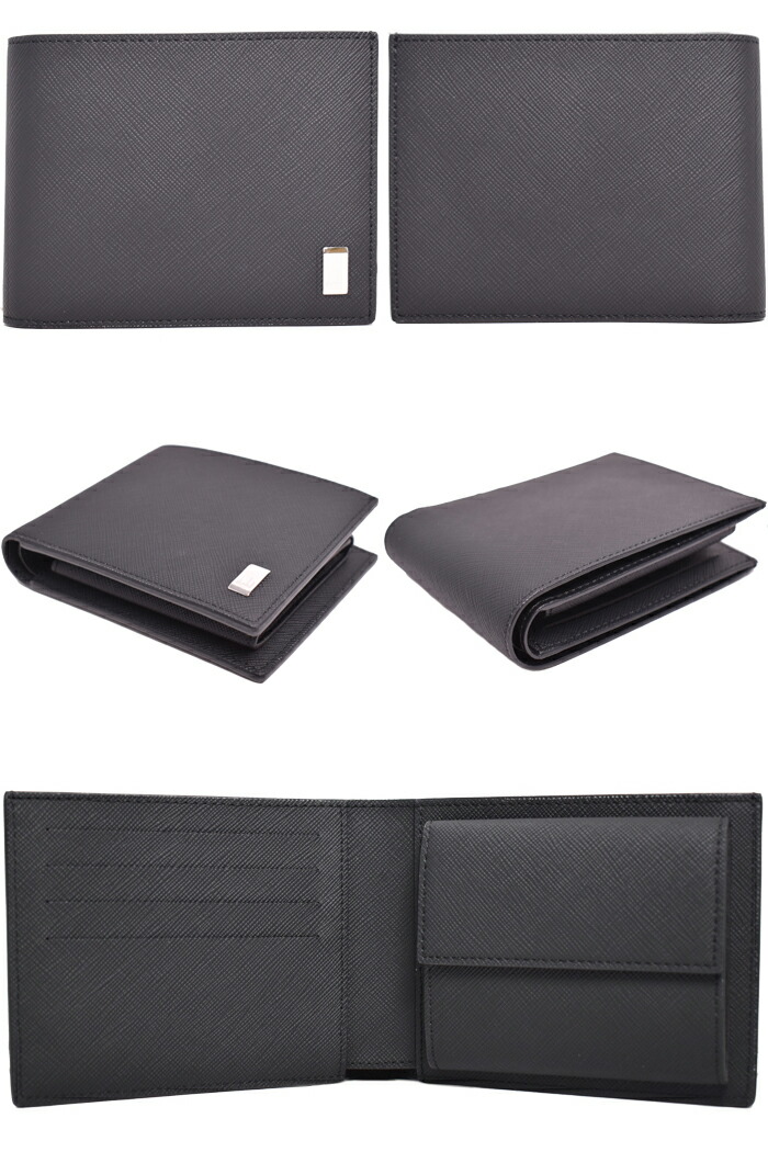 楽天市場】Dunhill ダンヒル 二つ折り財布 Plain プレーン 全2色