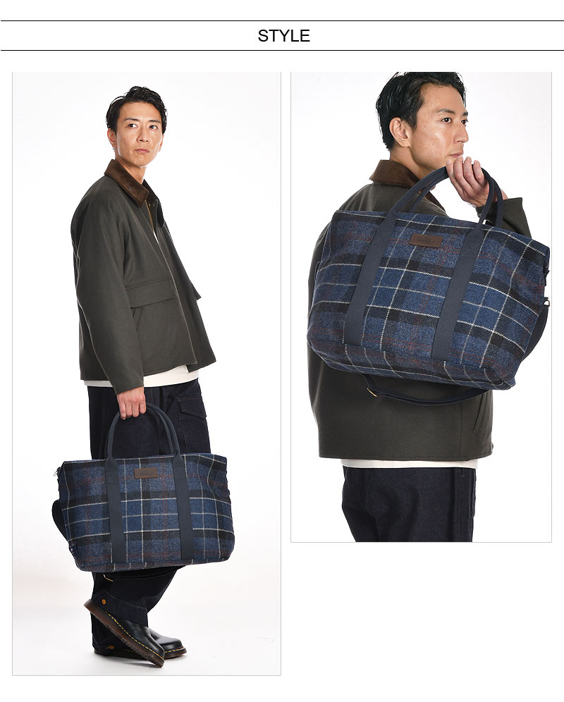 楽天市場】[期間SALE] Barbour/バブアー TEVIOT TARTAN HOLDALL