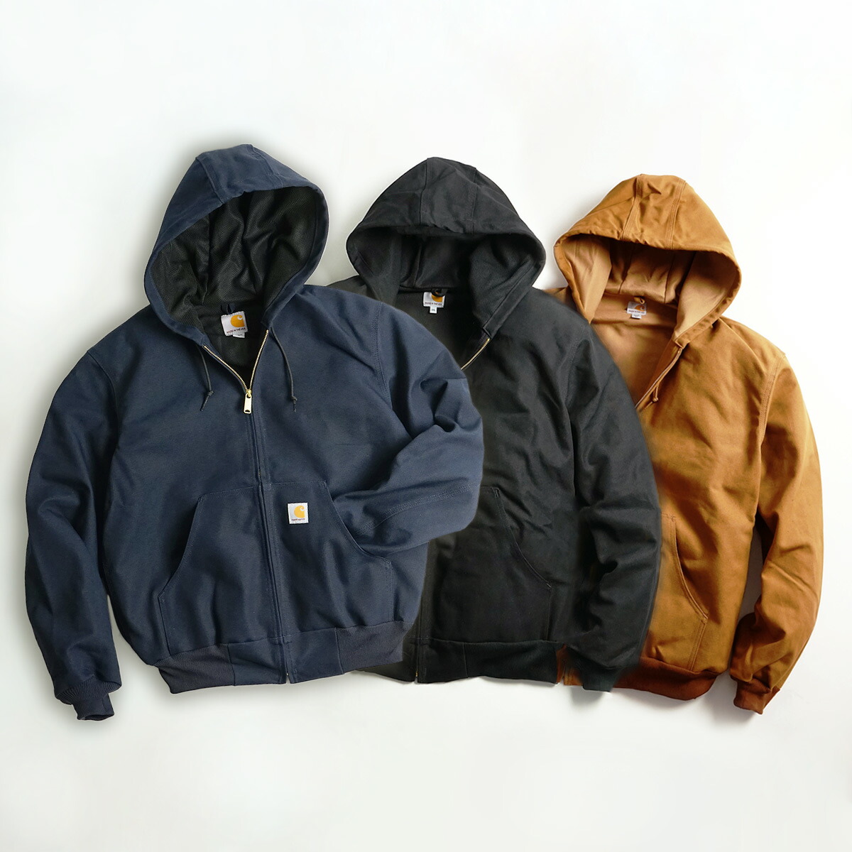 ちょむさん専用 USA製Carhartt J131 ブラウン フーディジャケット