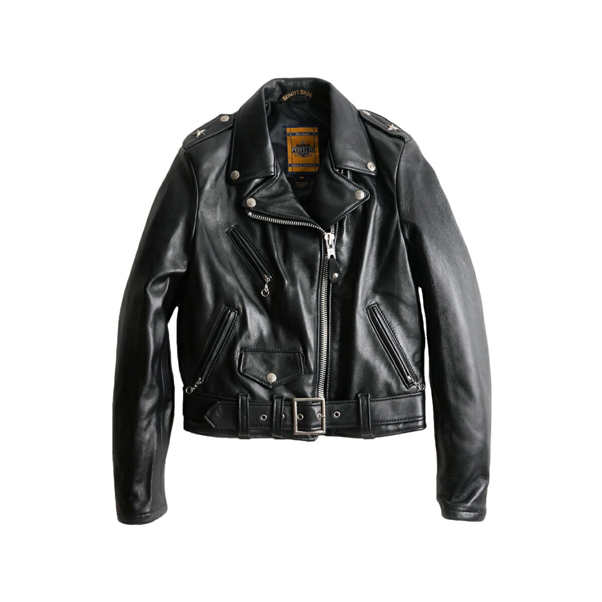 楽天市場】【クーポン配布中】ショット SCHOTT 218W ラムレザー ワン