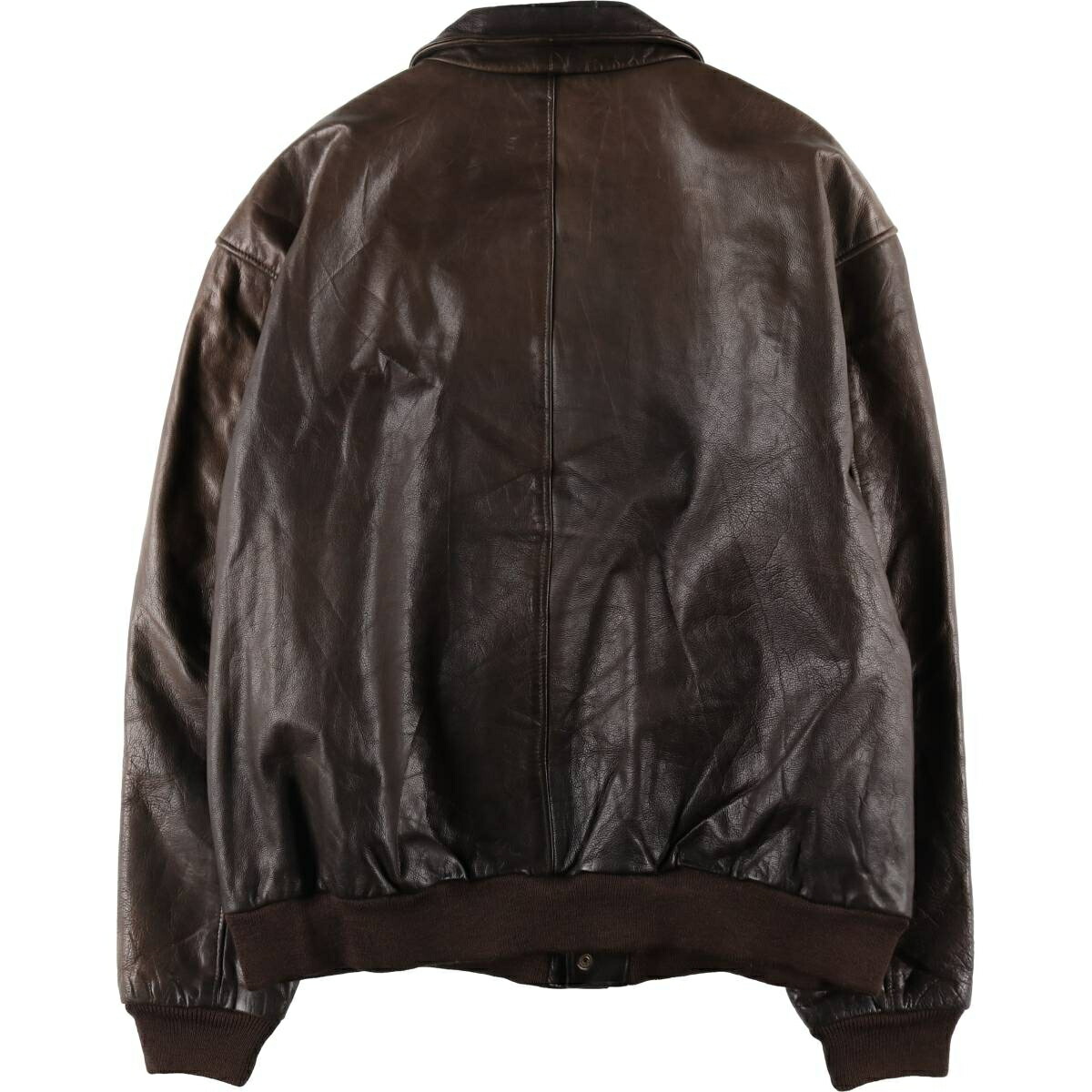 楽天市場】古着 90'S ランズエンド LANDS' END A-2タイプ レザー