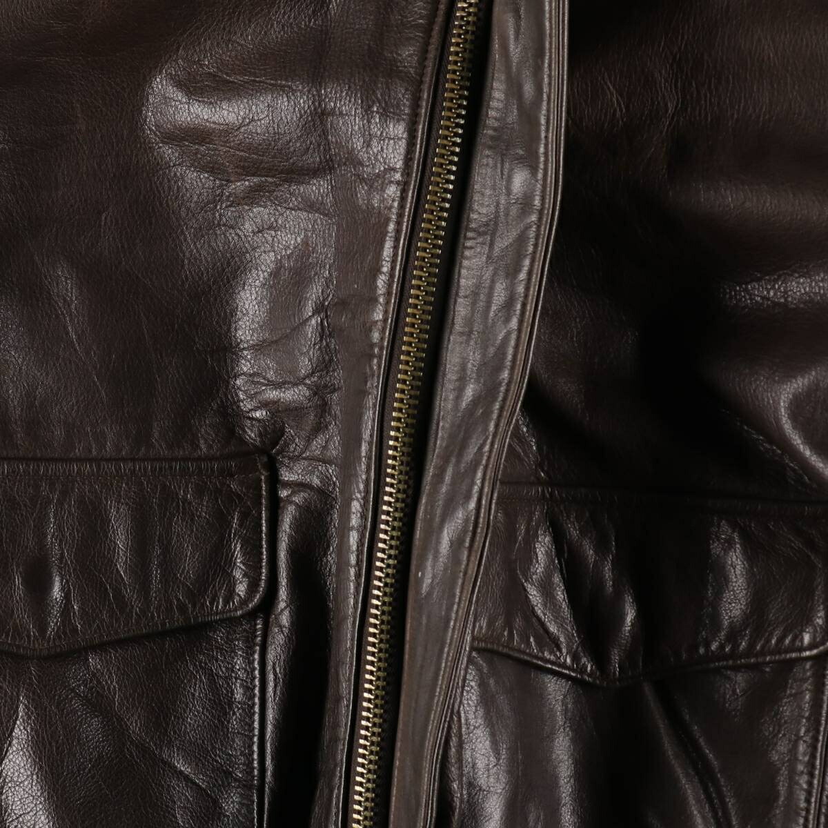 楽天市場】古着 90'S ランズエンド LANDS' END A-2タイプ レザー