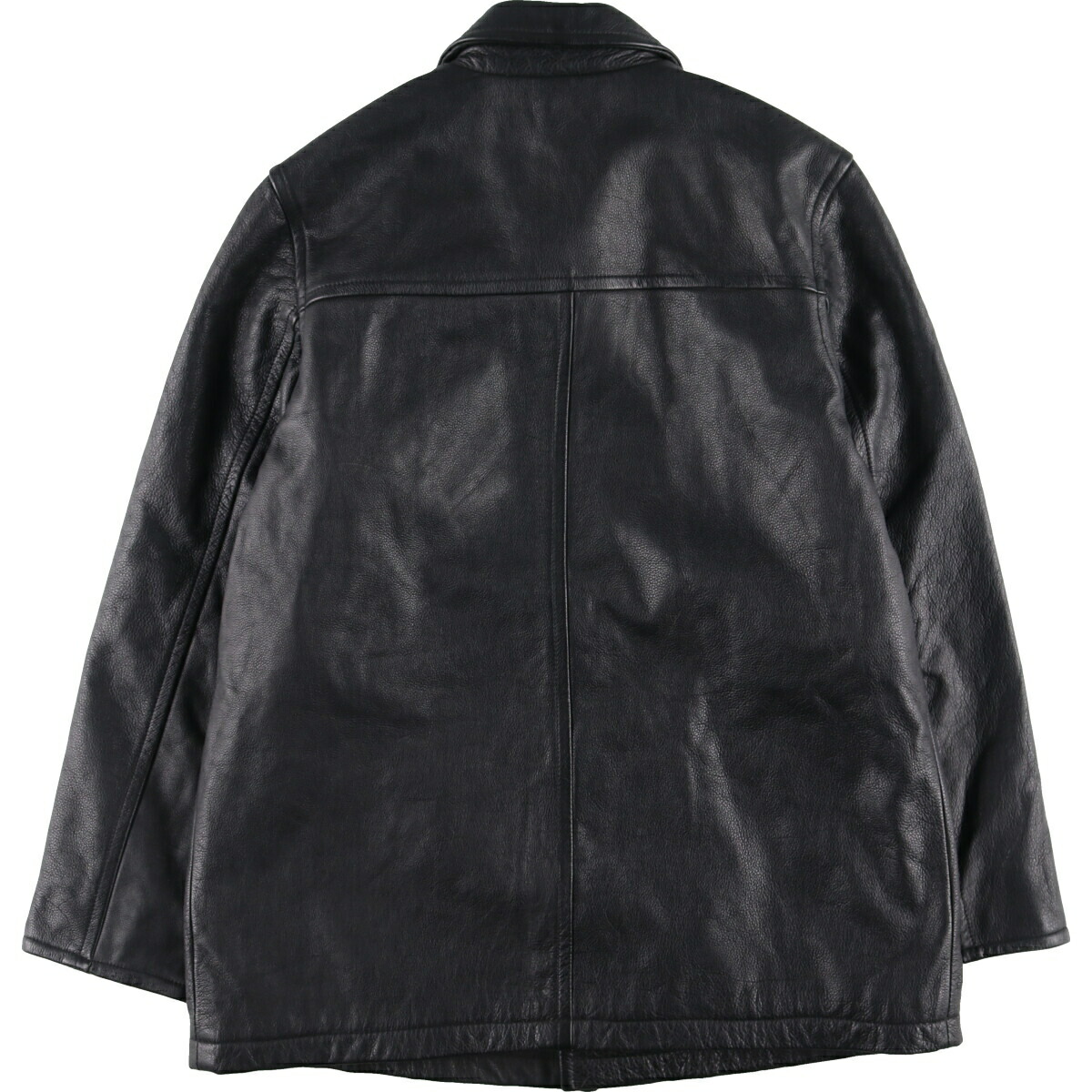 楽天市場】古着 ジェイクルー J.Crew レザーカーコート メンズL