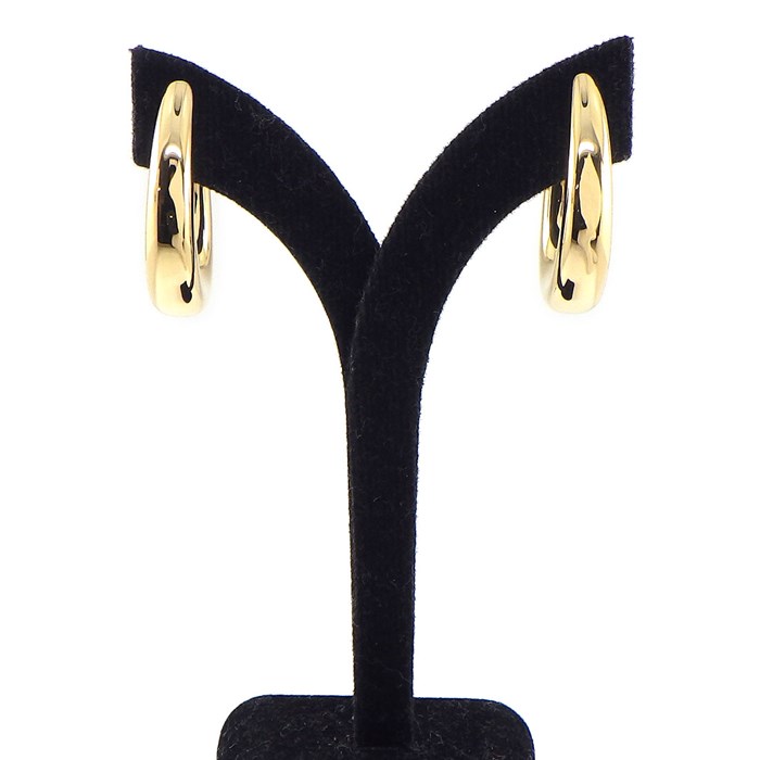 楽天市場】ティファニー Tiffany & Co. ピアス ハーフ フープ K18YG