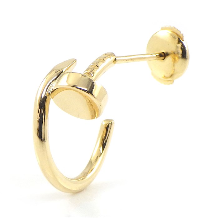 楽天市場】カルティエ Cartier ピアス ジュスト アン クル 釘モチーフ