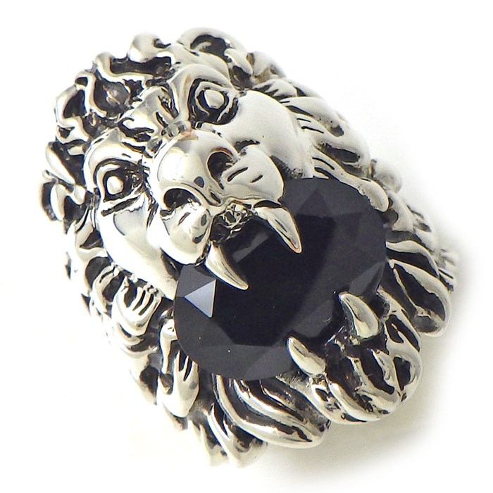 楽天市場】グッチ GUCCI リング ライオン ヘッド 402763 J1D50 9074