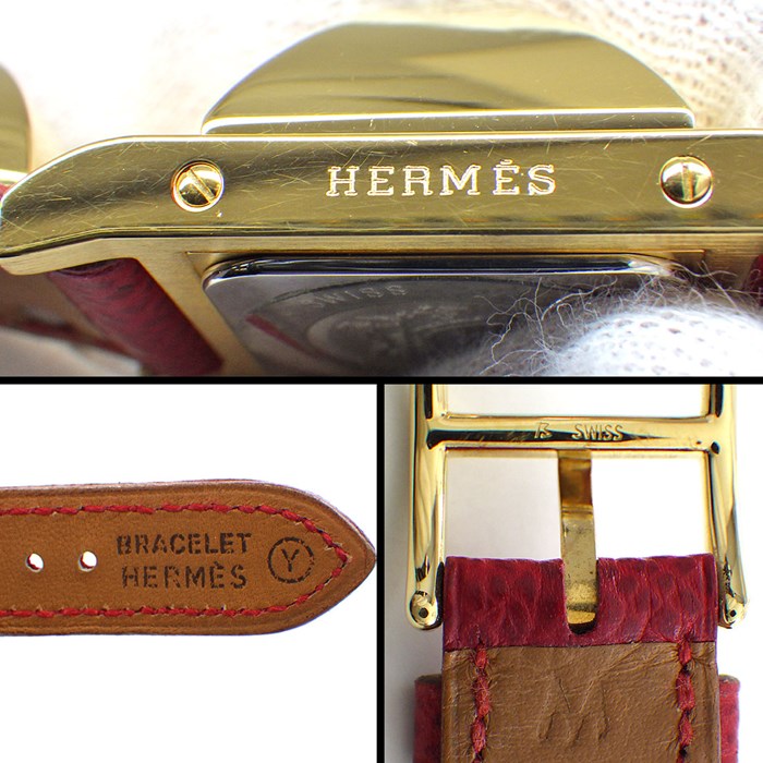 楽天市場】エルメス HERMES 腕時計 メドール ME1.201 スタッズ 蓋付き