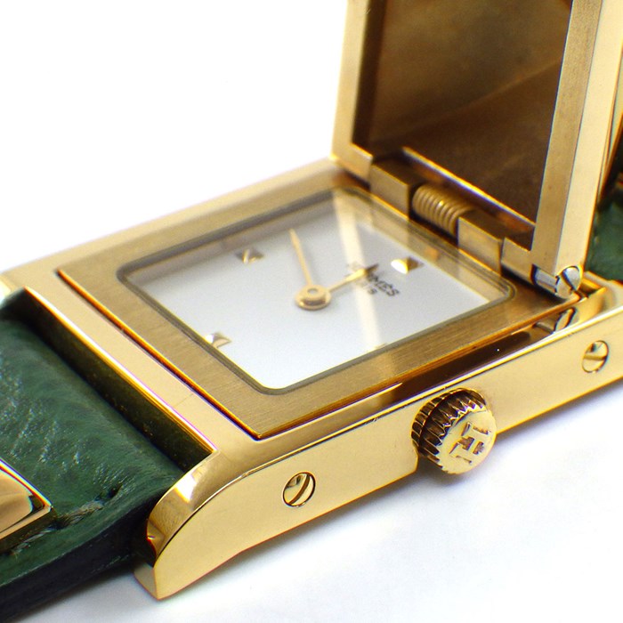 楽天市場】エルメス HERMES 腕時計 メドール ME1.201 スタッズ 蓋付き