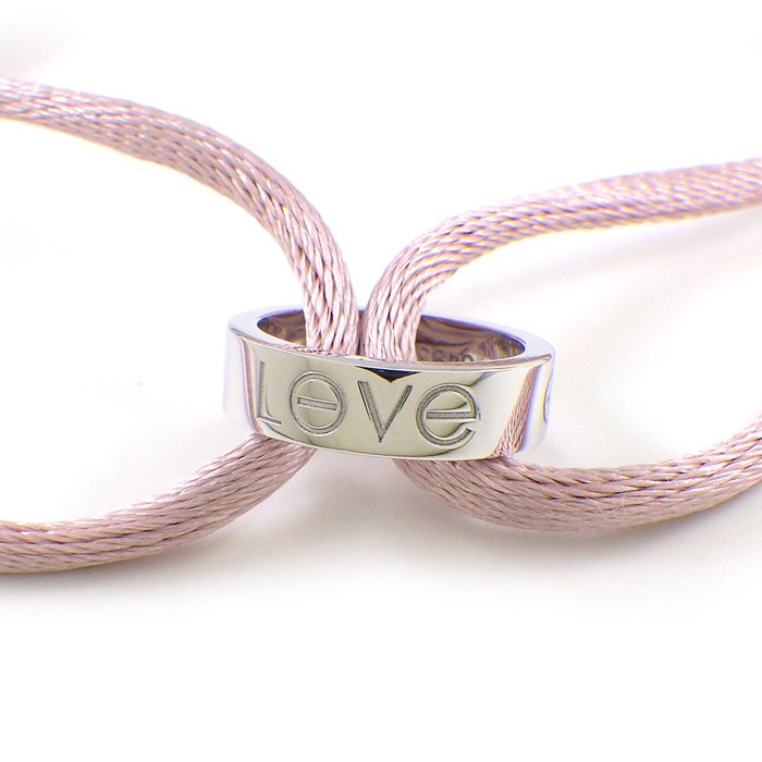 楽天市場】カルティエ Cartier ブレスレット ラブ チャリティー K18WG