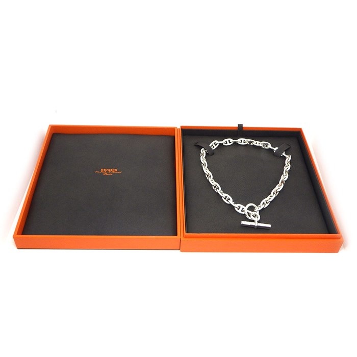 楽天市場】エルメス HERMES ネックレス シェーヌダンクル MM/36コマ