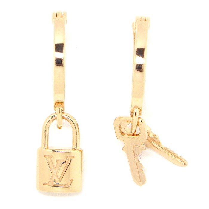 楽天市場】ルイ・ヴィトン LOUIS VUITTON ピアス クレオールロック