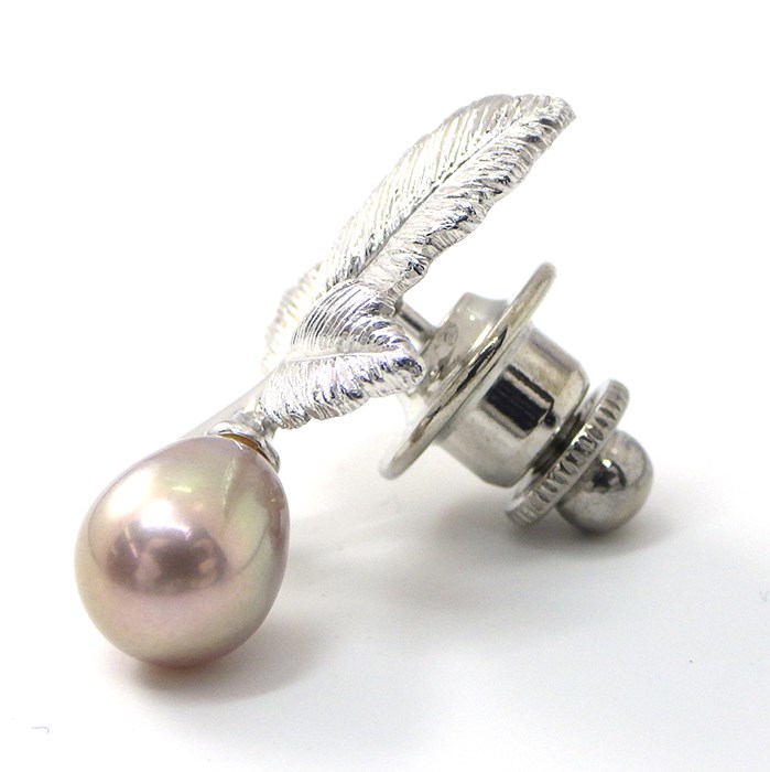 楽天市場】ミキモト MIKIMOTO ピンブローチ 葉っぱ リーフ モチーフ