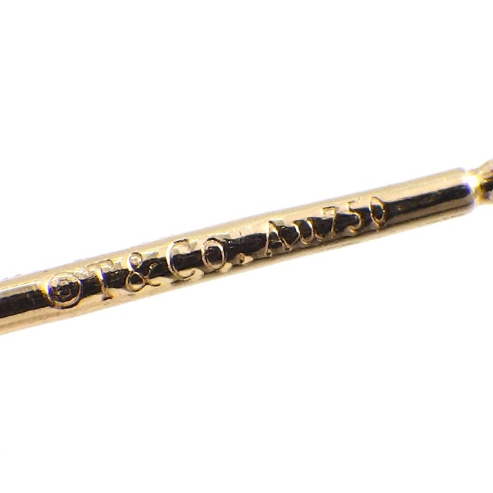 楽天市場】ティファニー Tiffany & Co. ピアス Tスマイル K18PG ※片方