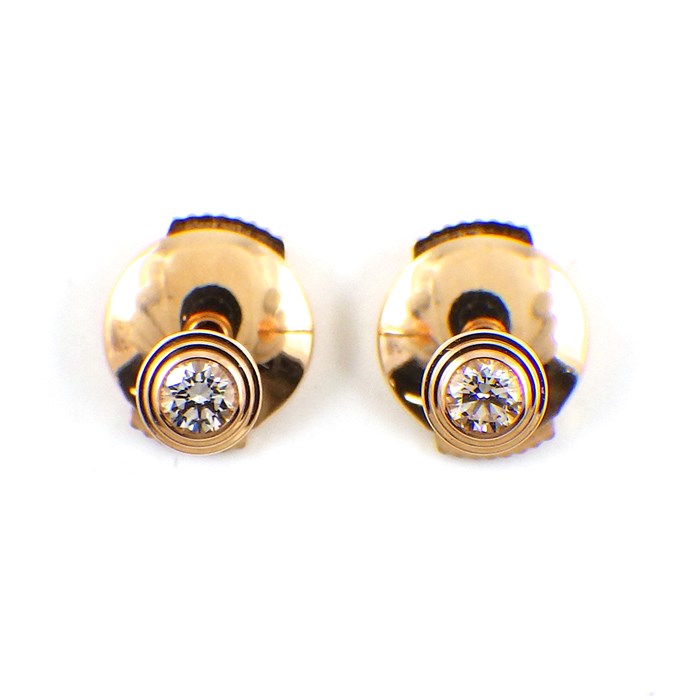 楽天市場】カルティエ Cartier ピアス ダムール XS ディアマン レジェ