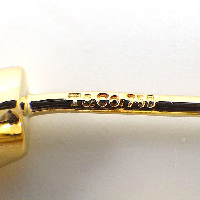 楽天市場】ティファニー Tiffany & Co. ピアス ツイスト フープ K18YG