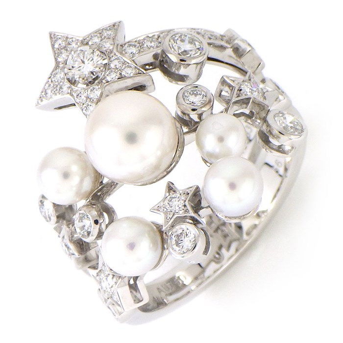 楽天市場】シャネル CHANEL リング コメット J10213 スター 流れ星