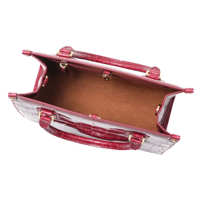 楽天市場】クロコダイル本革 レディース バッグ クロコ クロコダイル