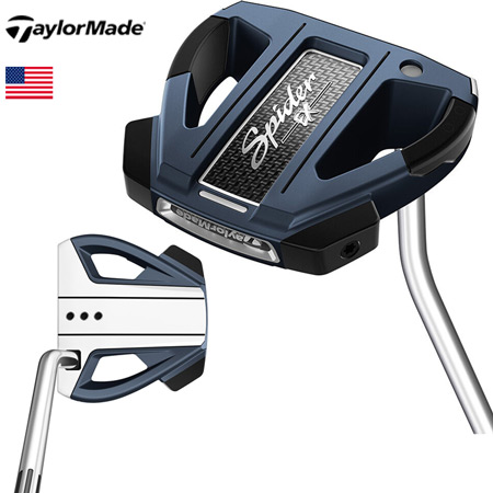 楽天市場】TAYLORMADE スパイダー EX ネイビー/ホワイト シングル