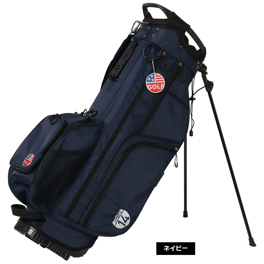 EVISU GOLF デニムキャディバッグ 8分割モデル スタンド機能付き 2026