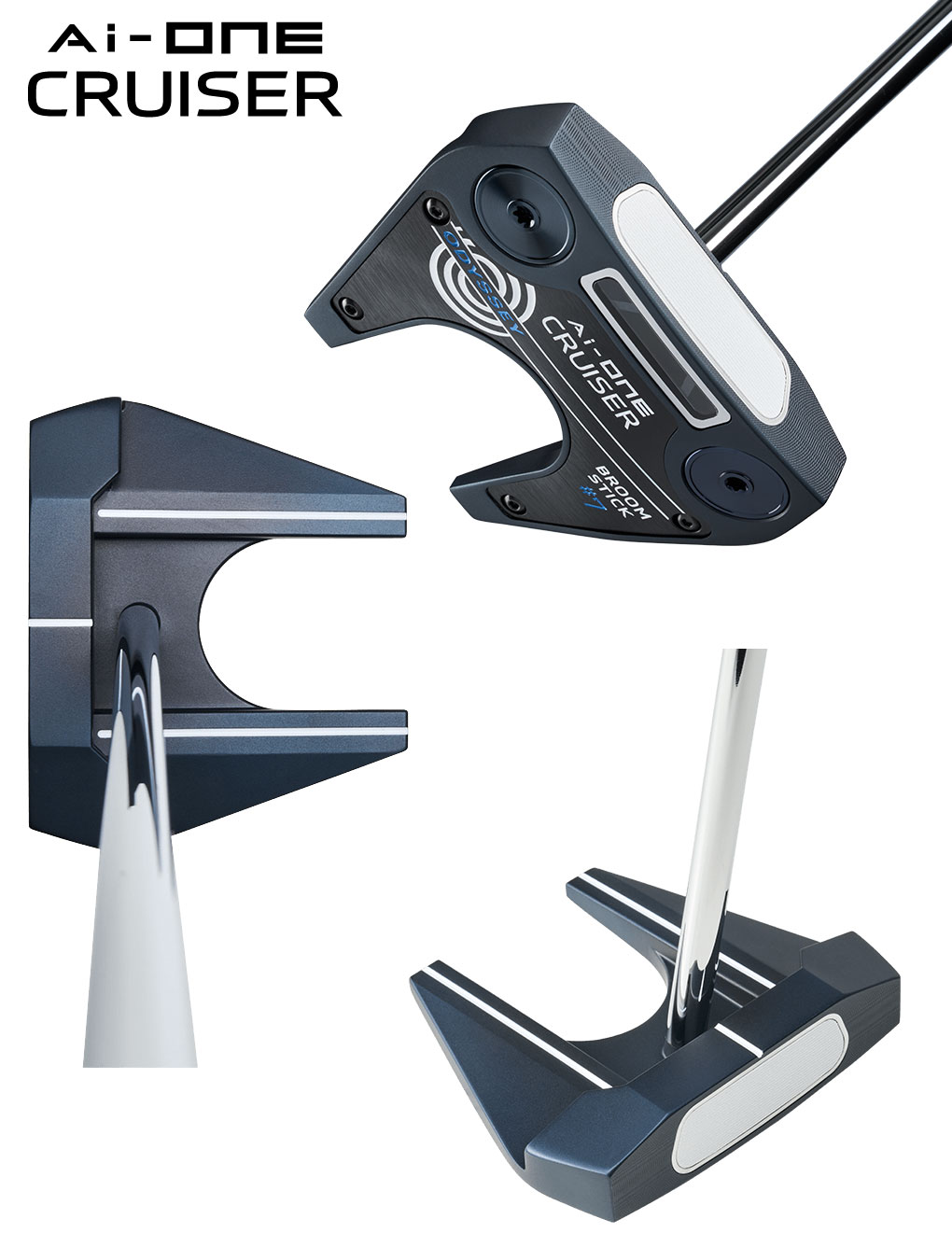 楽天市場】オデッセイ AI-ONE CRUISER #7 CS BROOMSTICK パター メンズ