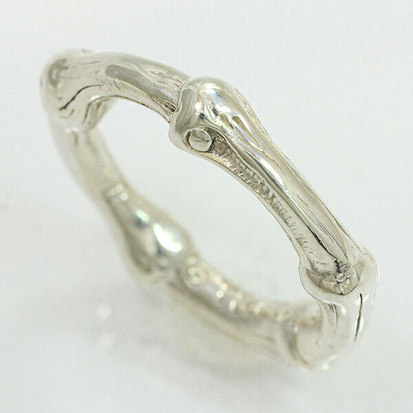 楽天市場】Tiffany&Co.(ティファニー) バンブー リング 12号 シルバー