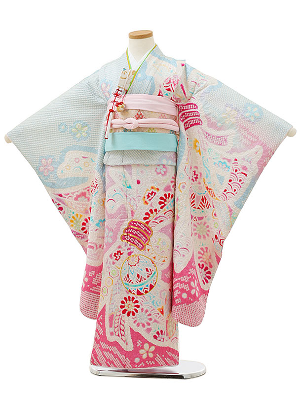 楽天市場】七五三 着物 7歳 フルセット レンタル 女の子 Y044【高級