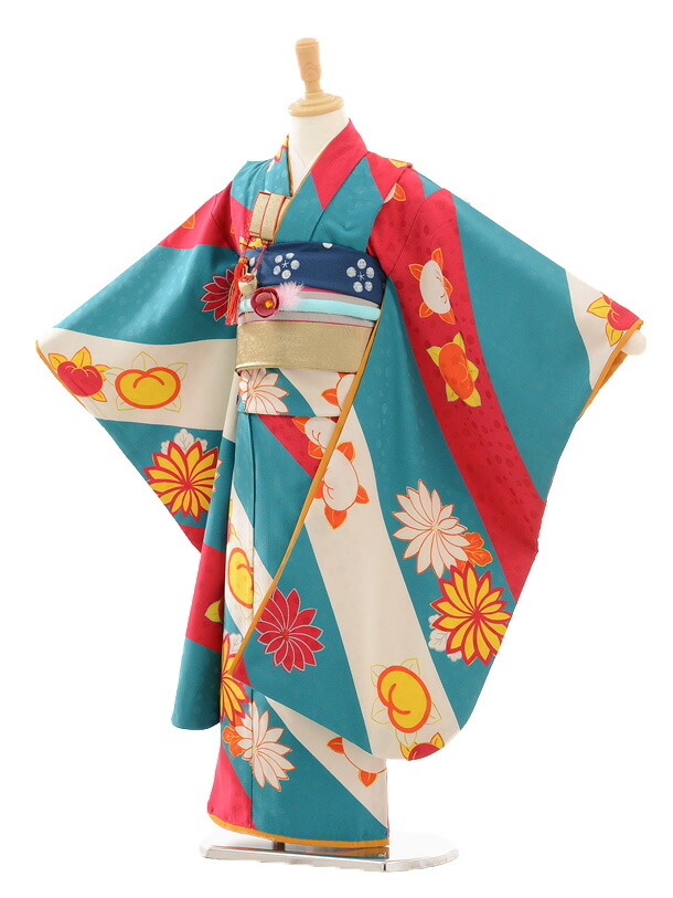 楽天市場】七五三 着物 7歳 フルセット ブランド レンタル 女の子 7167