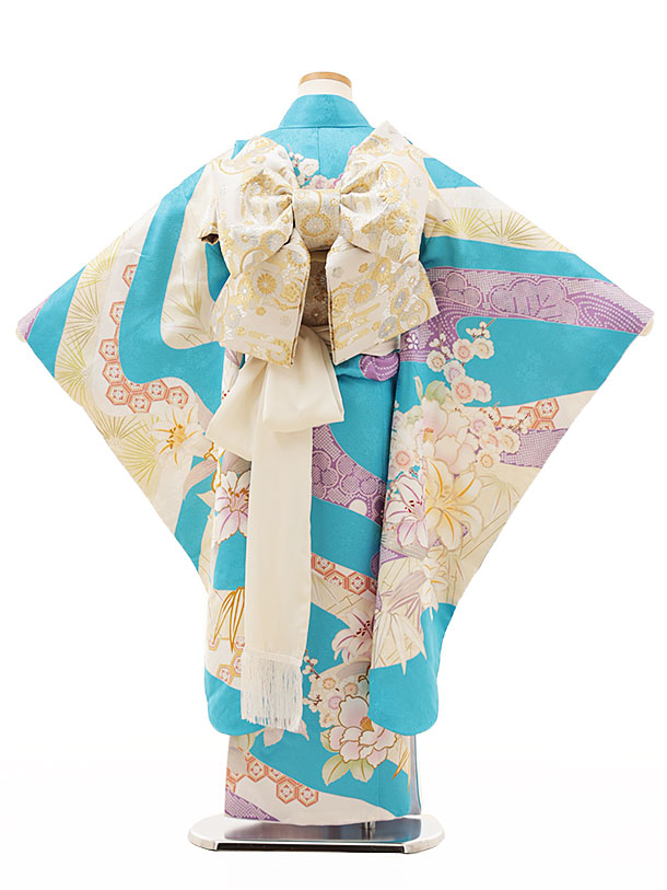 楽天市場】七五三 着物 7歳 フルセット レンタル 女の子 Y183【正絹