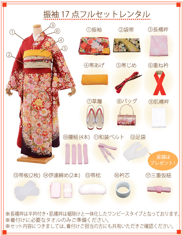 楽天市場】振袖 レンタル 成人式 1月 フルセット 成人式振袖 664s 古典