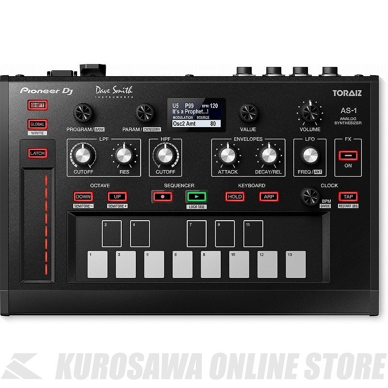 楽天市場】Pioneer Dj TORAIZ AS-1 モノフォニック アナログ