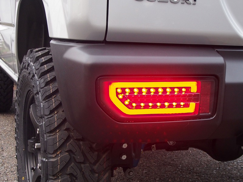 楽天市場】ジムニー ライト エムブロ サンダーフルLEDテールランプ左右