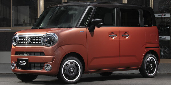 楽天市場】ラパン ショコラ LC HE21S アルミホイール MID 299モッシュ