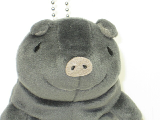 楽天市場】ブタのぬいぐるみシナダ もちぶたmini あぐーBK