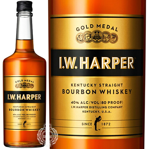 楽天市場】I.W. ハーパー ゴールドメダル ケンタッキー ストレート