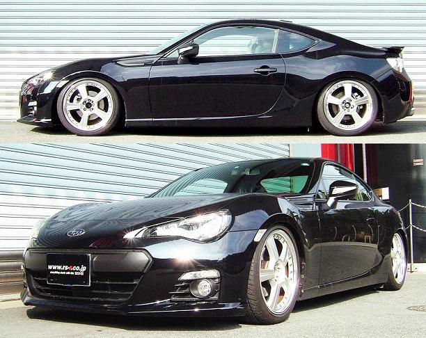 楽天市場】RS-R Black-i車高調 BRZ ZC6 / FR H24/3〜H28/7 S
