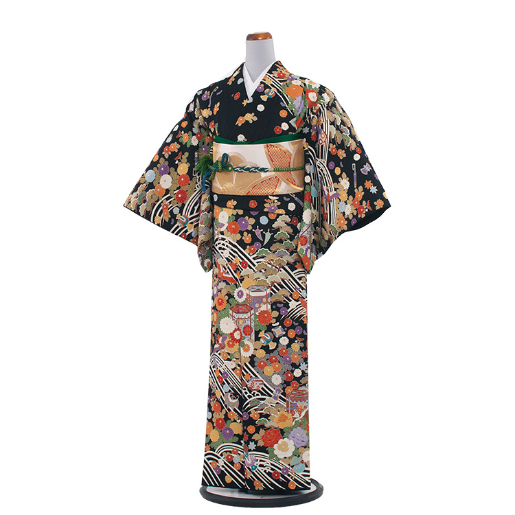 訪問着 4点フルセット 428七五三 お宮参り 卒業式 入学式 結婚式 小柄