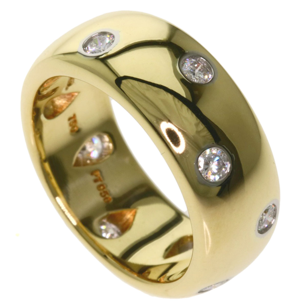 楽天市場】ティファニー ドッツリング ラージ ダイヤモンド リング