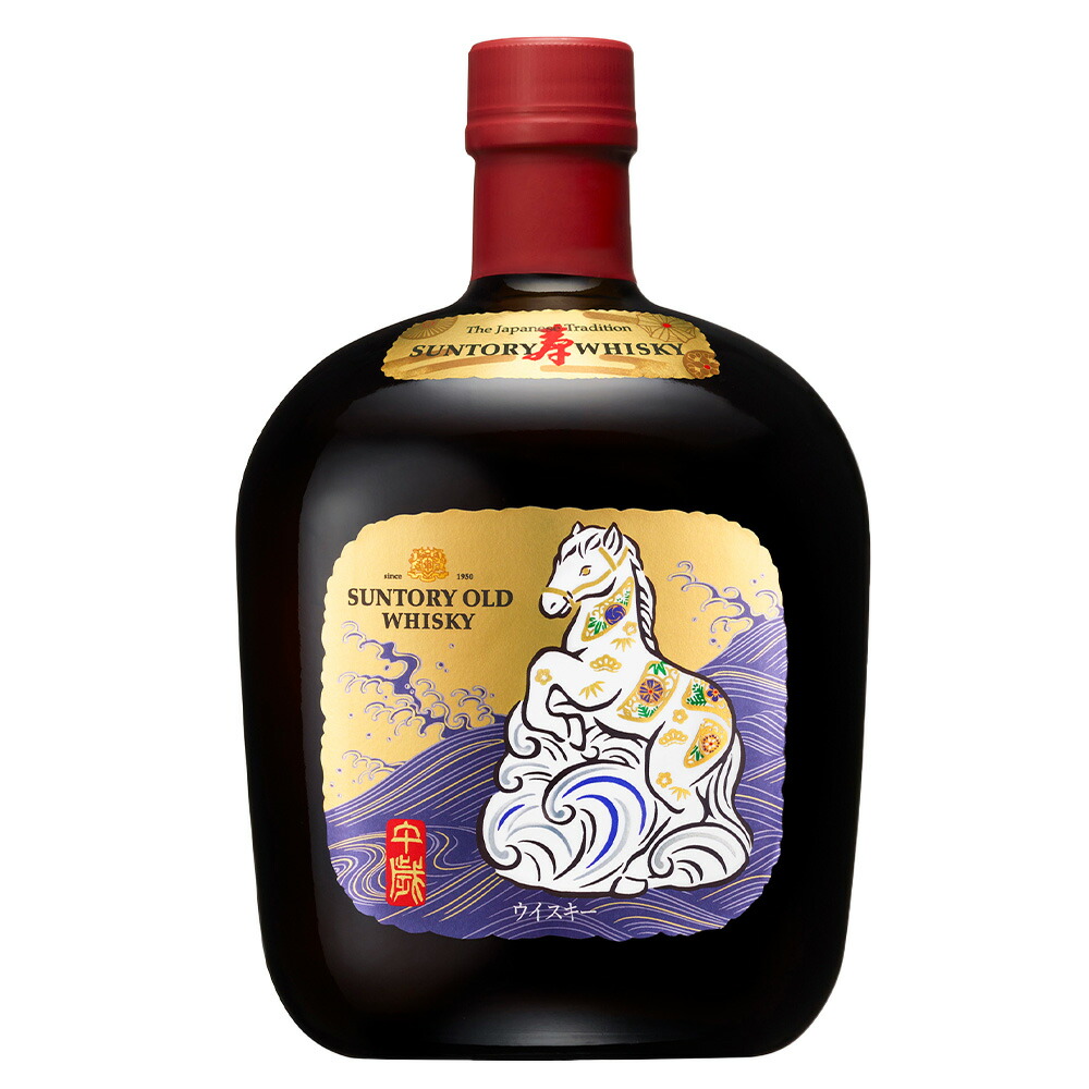 楽天市場】干支ラベル サントリーウイスキーオールド 700ml 2026年 43