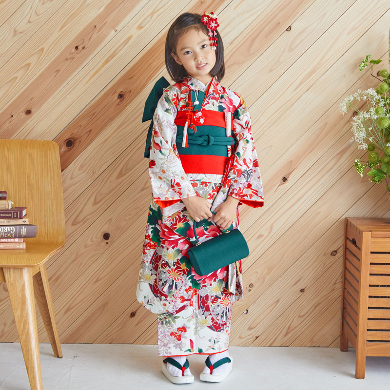 楽天市場】【レンタル】753 七五三 着物 7歳 フルセット 女の子