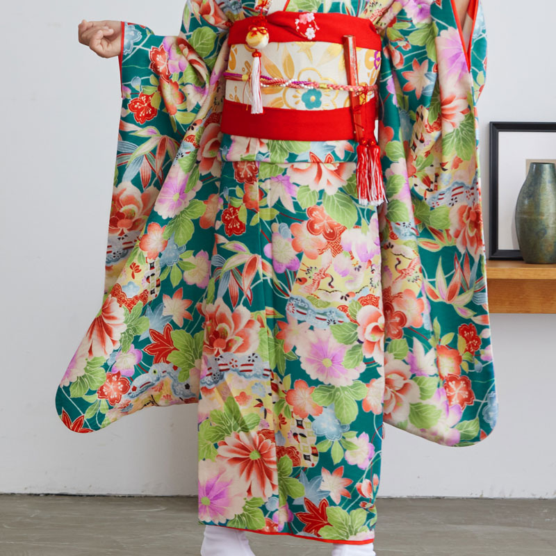 楽天市場】【レンタル】753 七五三 着物 7歳 フルセット 女の子