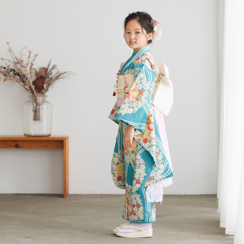 楽天市場】【レンタル】753 七五三 着物 7歳 フルセット 女の子