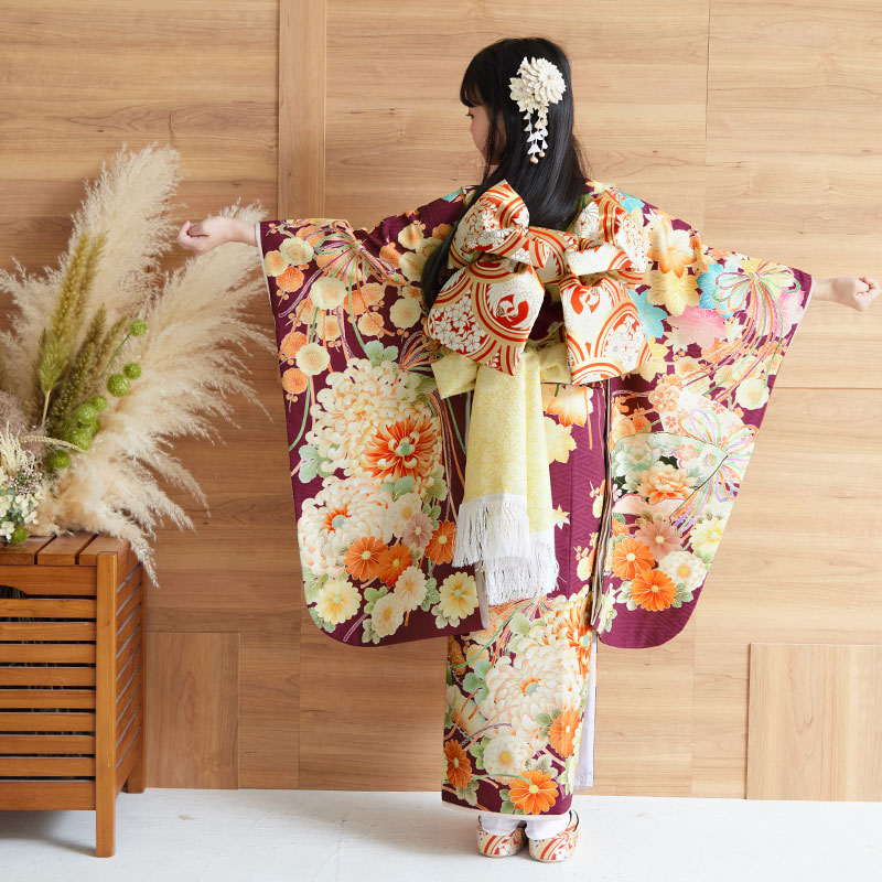 楽天市場】【レンタル】753 七五三 着物 7歳 フルセット 女の子