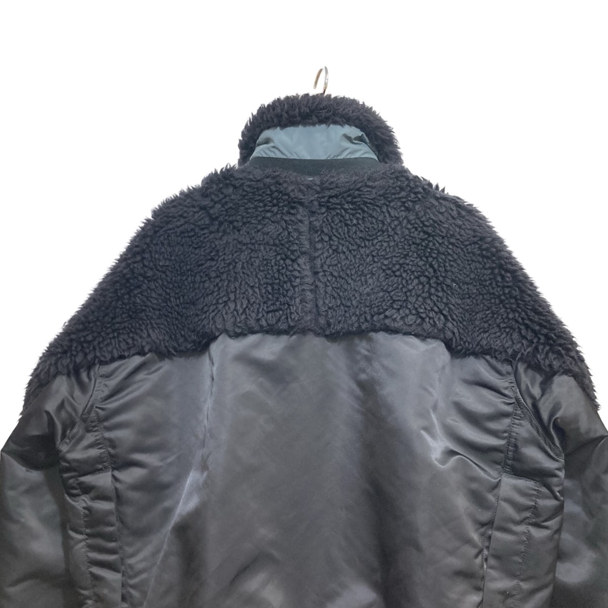 楽天市場】【中古】sacai 22AW Faux Shearling Nylon Twill Blouson