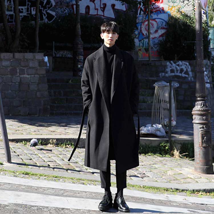 楽天市場】ベルト付き メンズ チェスターコート 裏キルティング 中綿