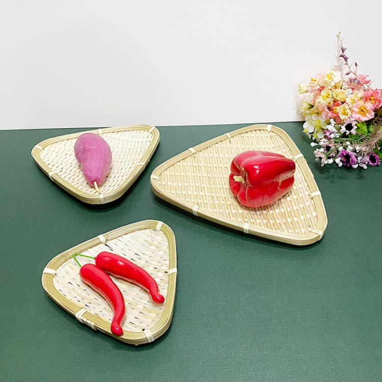 楽天市場】ザル 竹ざる ザル 16cm 物干し 30cm 三角型ザル 竹 21cm