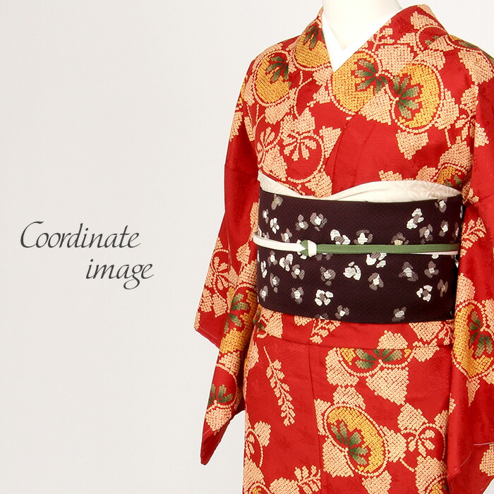 楽天市場】博多織 半幅帯 長尺 協和織工場 紋織り 未使用 博多帯 小