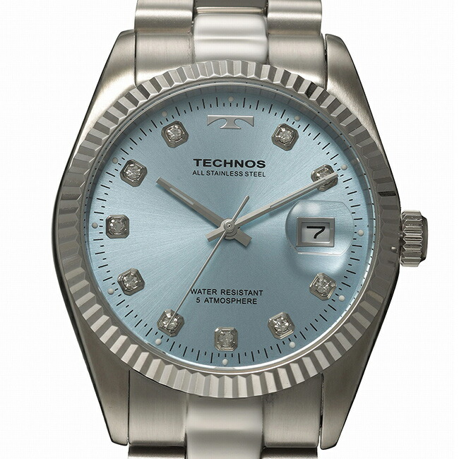 楽天市場】TECHNOS テクノス ラウンド デイト[腕時計 メンズ 男性 普段