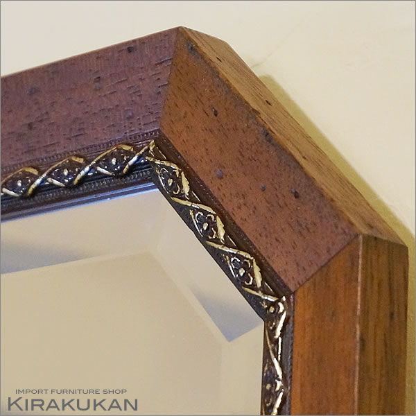 楽天市場】【スーパーセール期間限定価格】 鏡 壁掛け イタリア製 古木