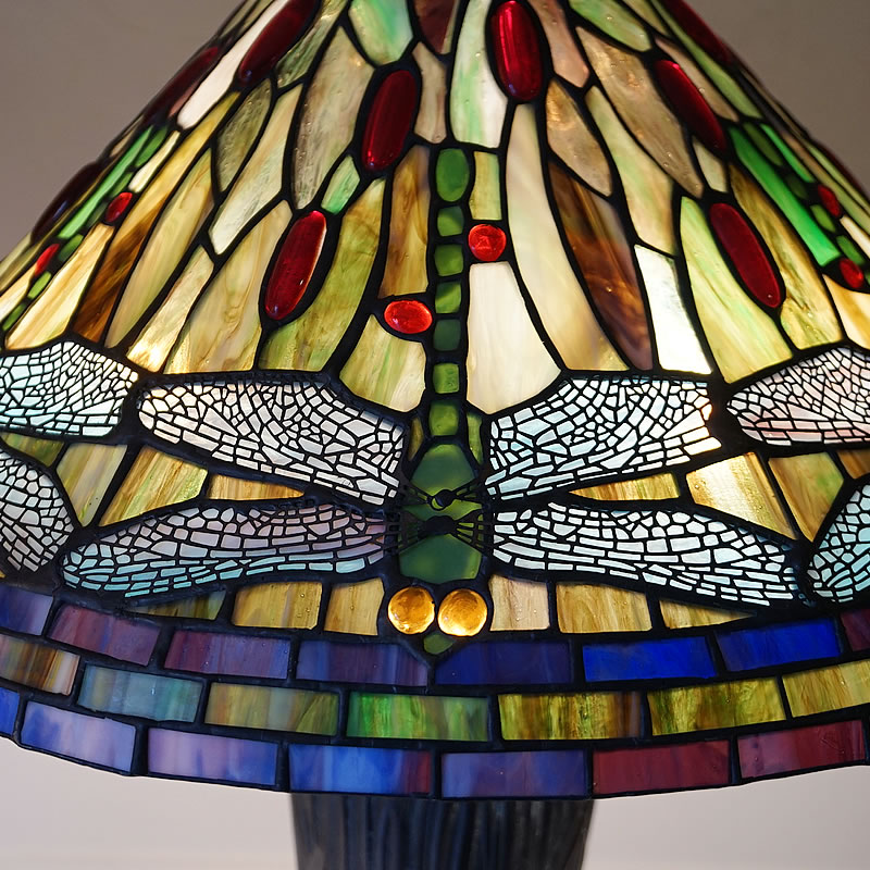 楽天市場】ヴィンテージ ステンドグラスランプ ティファニースタイル